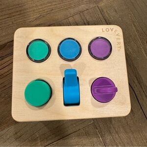 🦄 LOVEVERY Sensory Switchboard Toy